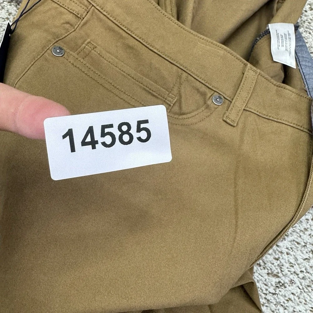 NEW Gap 5 Pocket Pants Men's Size 36x32 Maple Sugar Brown Slim Fit Classic Style